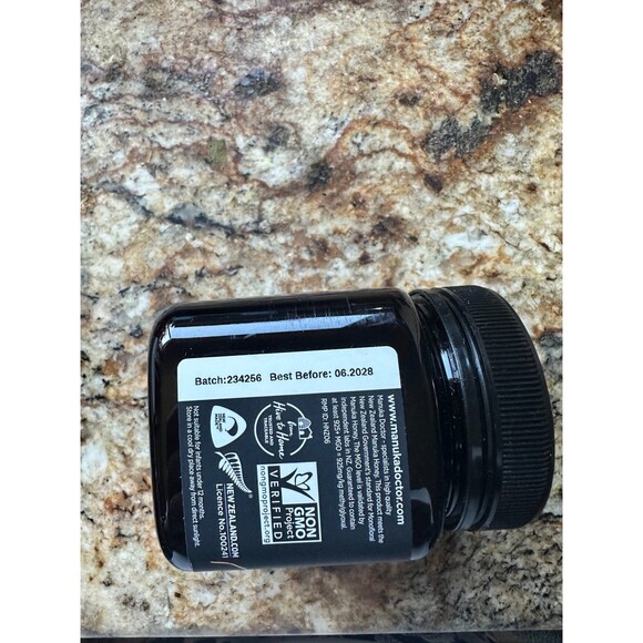 NIB MANUKA DOCTOR - MGO 925+ Manuka Honey Monofloral 100% Pure New Zealand Honey - Picture 7 of 7